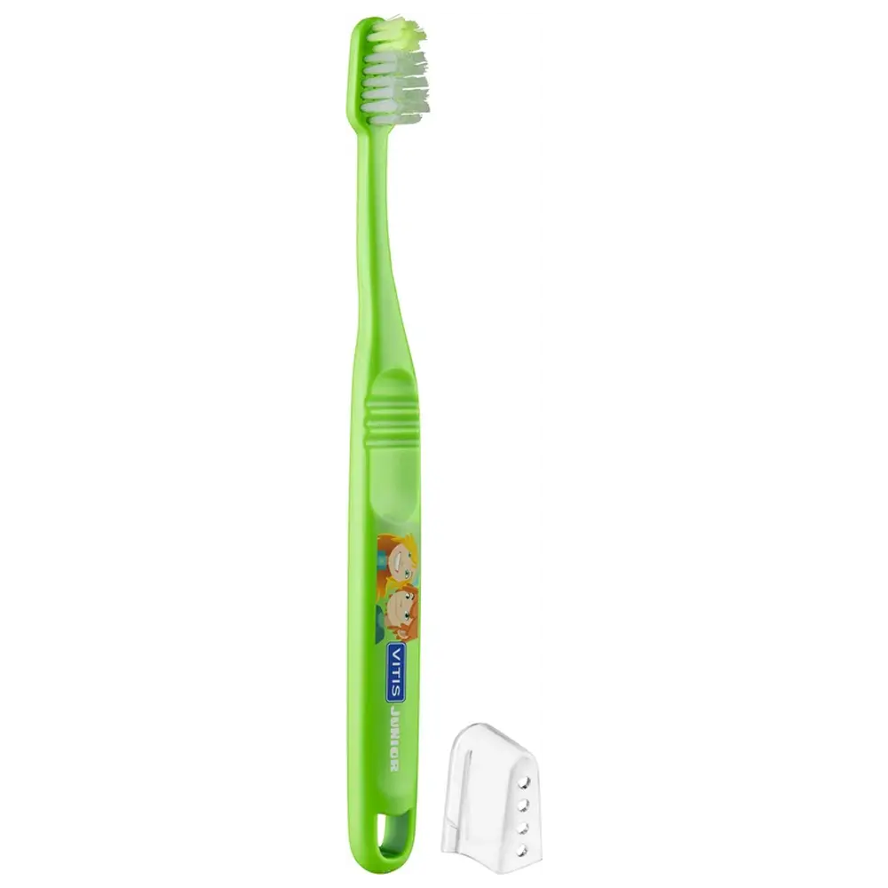 DENTAID VITIS® Junior - Set 15 ml Zahngel, 1 Zahnbürste
