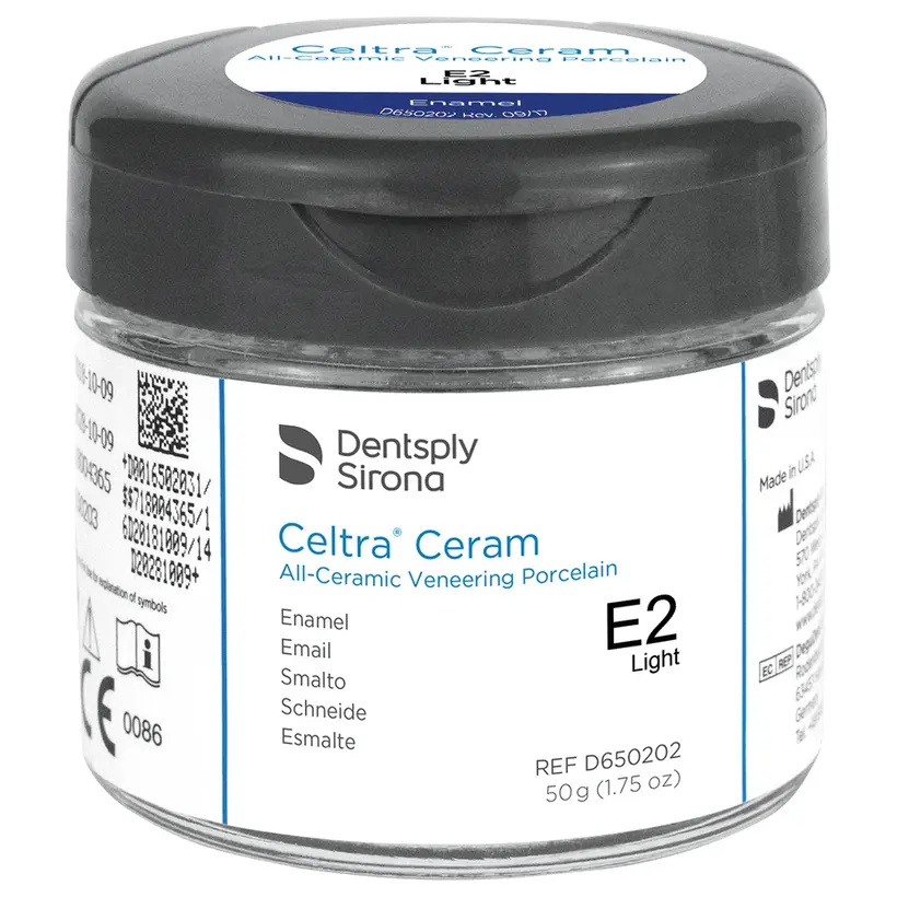 Dentsply LLC, USA CELTRA Ceram enamel E2 light Pa 50g
