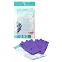 Hu-Friedy Lila Handschuhe - Packung 3 Paar lila, Größe 7