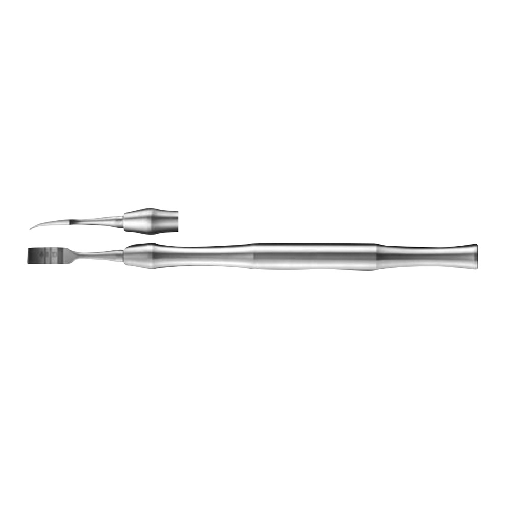 Osteotom Knochenmeissel 6mm gebogen St