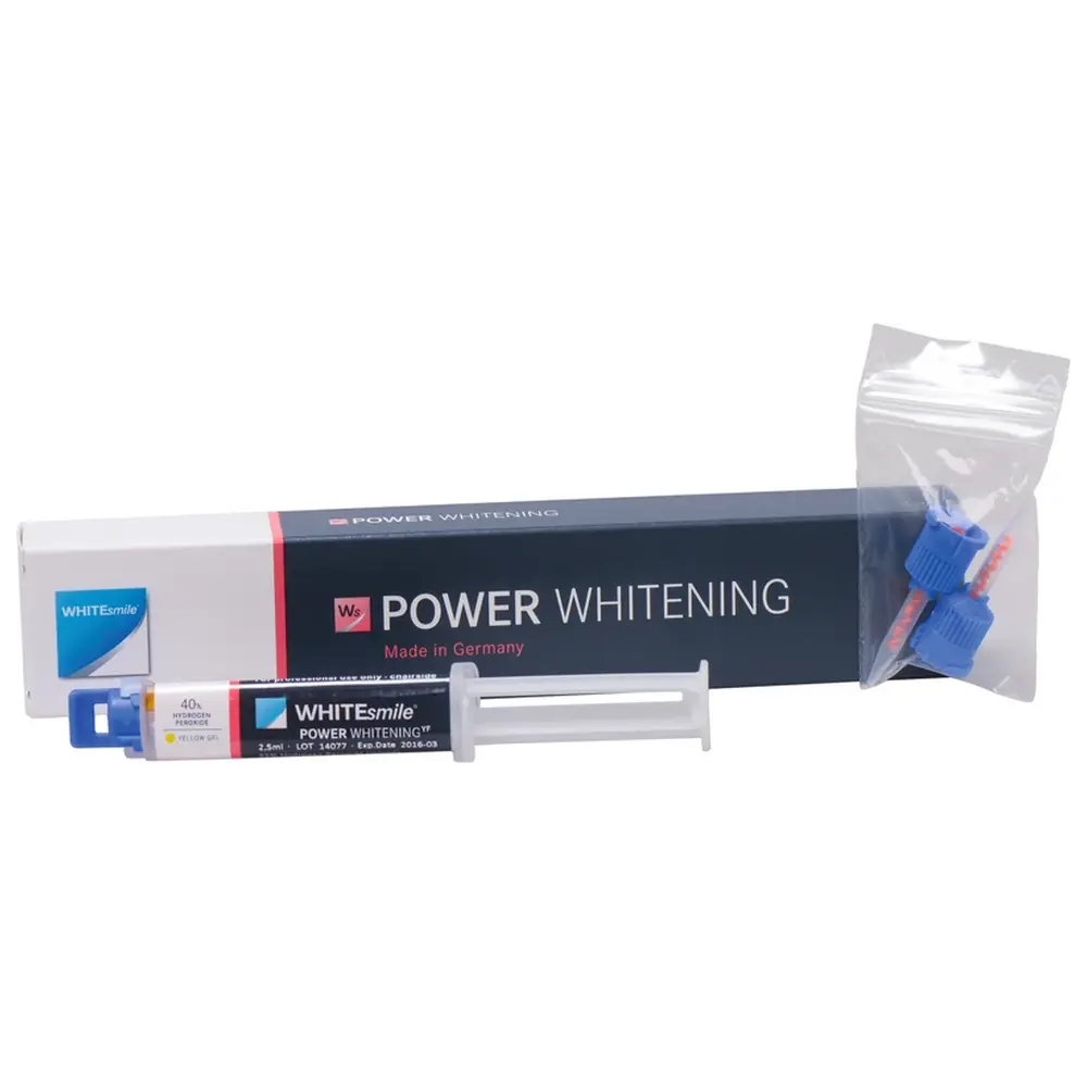 WHITEsmile POWER WHITENING YF 40% - Stück 2,5 ml Spritze WHITEsmile POWER WHITENING YF 40% - Stück 2,5 ml Spritze