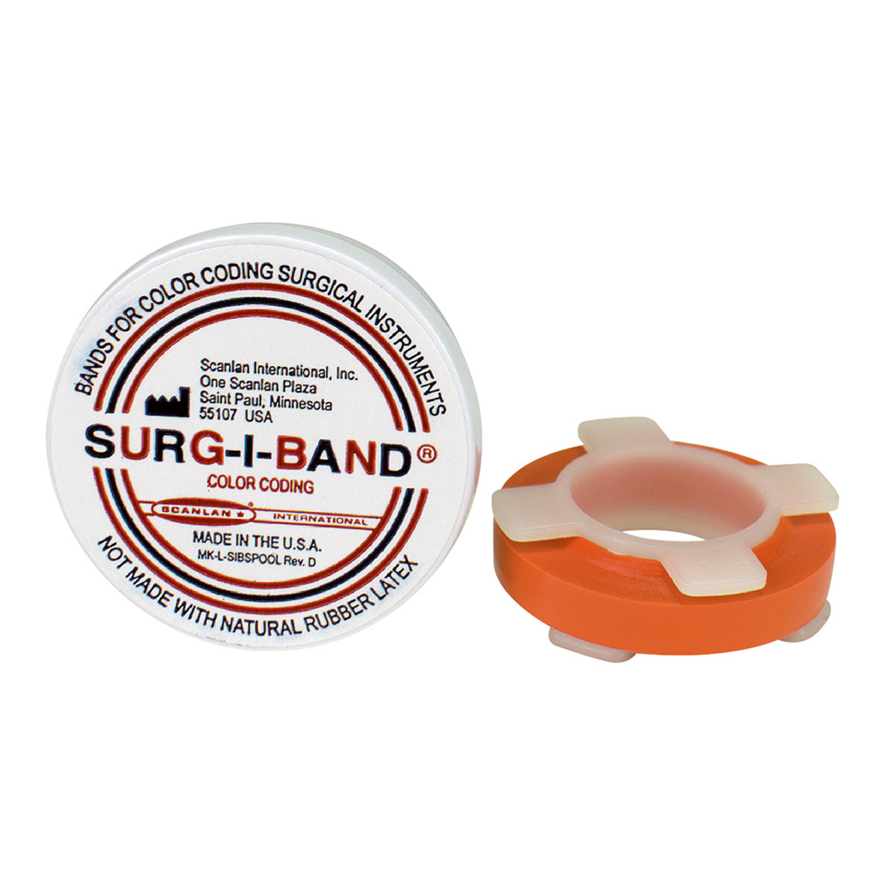 Surg-I-Band orange 6,20m x 6mm Rolle