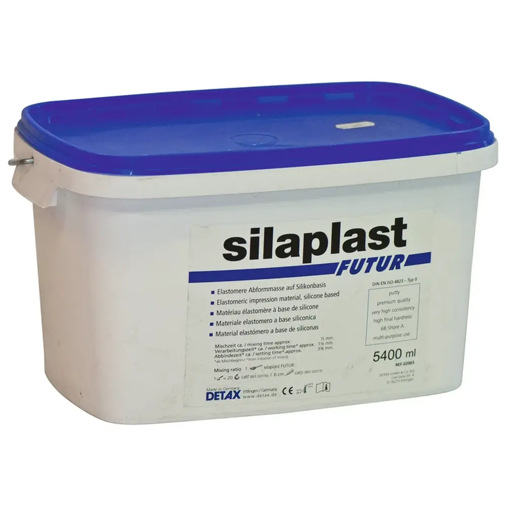 DETAX silaplast FUTUR - Klinikpackung 5,4 l Eimer