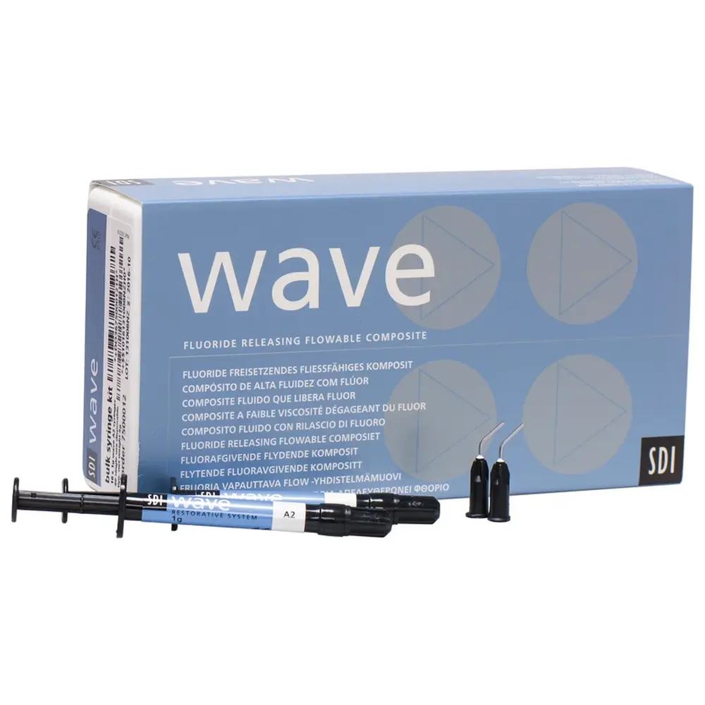 SDI wave - Vorratspackung 10 x 1 g Spritze A2, 40 Einwegtips