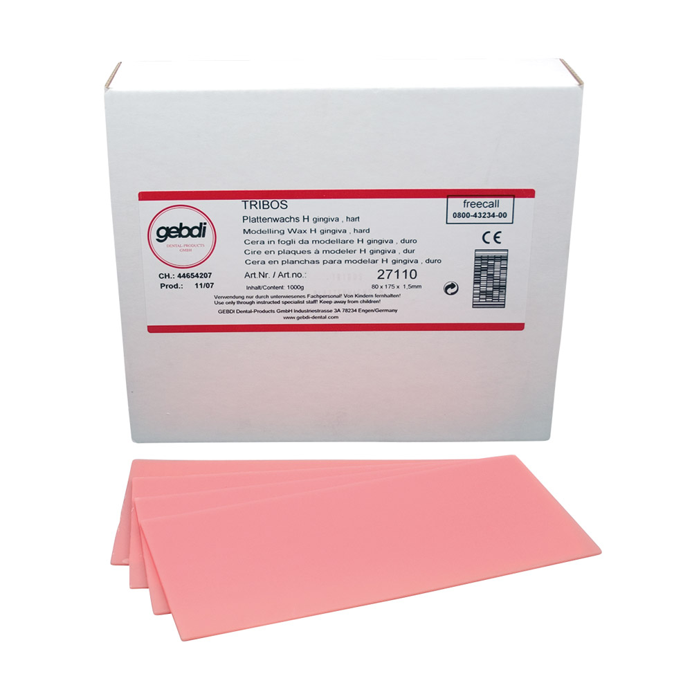 GX37343_Tribos_Plattenwachs_H_1Kg Tribos Plattenwachs H 1Kg