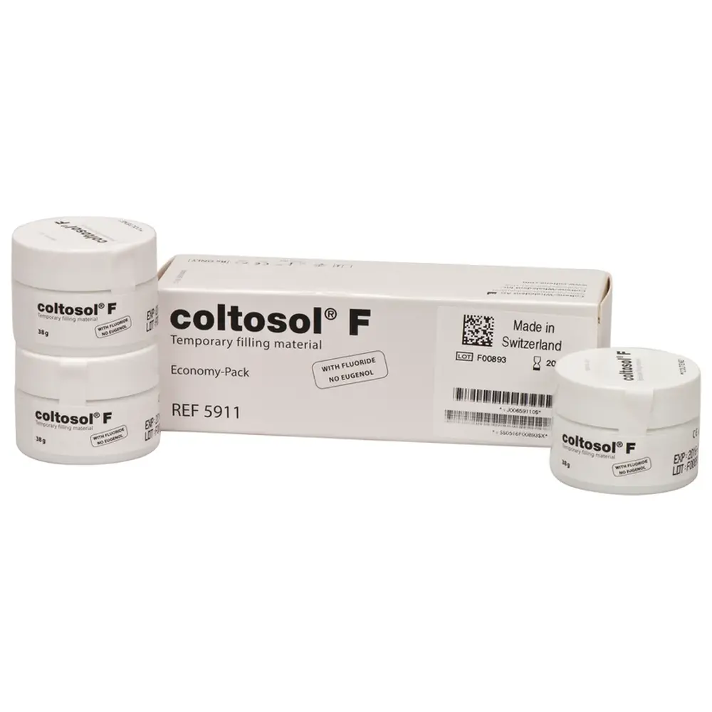 COLTENE Coltosol® F - Economypackung 3 x 38 g Glas Paste (114 g entspricht 48 ml)