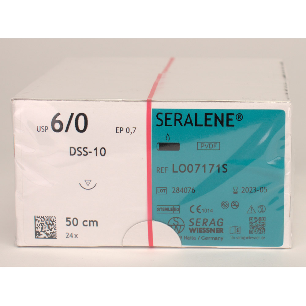 Seralene blau USP 6/0 DSS-10 2Dtz