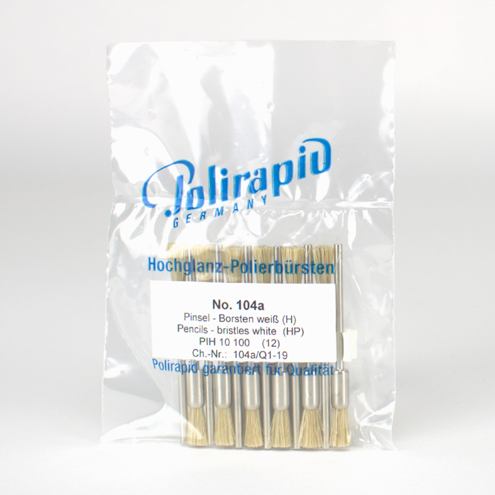 GX67689_Pinsel_Hst_Borste_weiss__Dtz Pinsel Hst Borste weiß Dtz