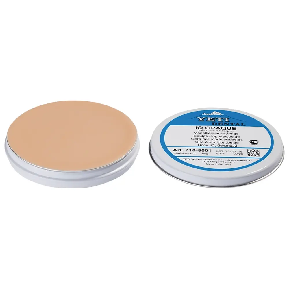 Yeti IQ Modellierwachs - Dose 45 g opaque beige