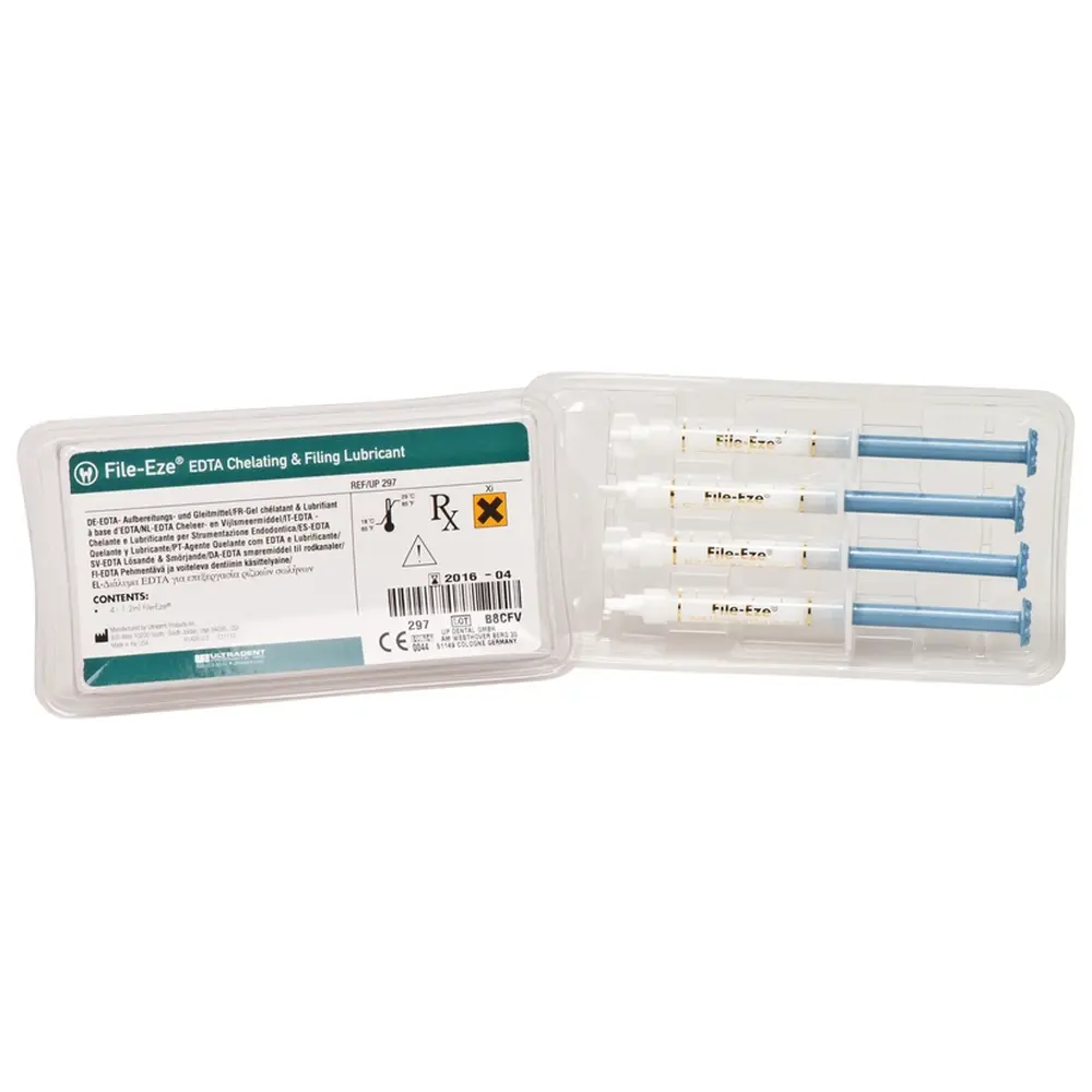 Ultradent Products File-Eze® - Packung 4 x 1,2 ml Spritze