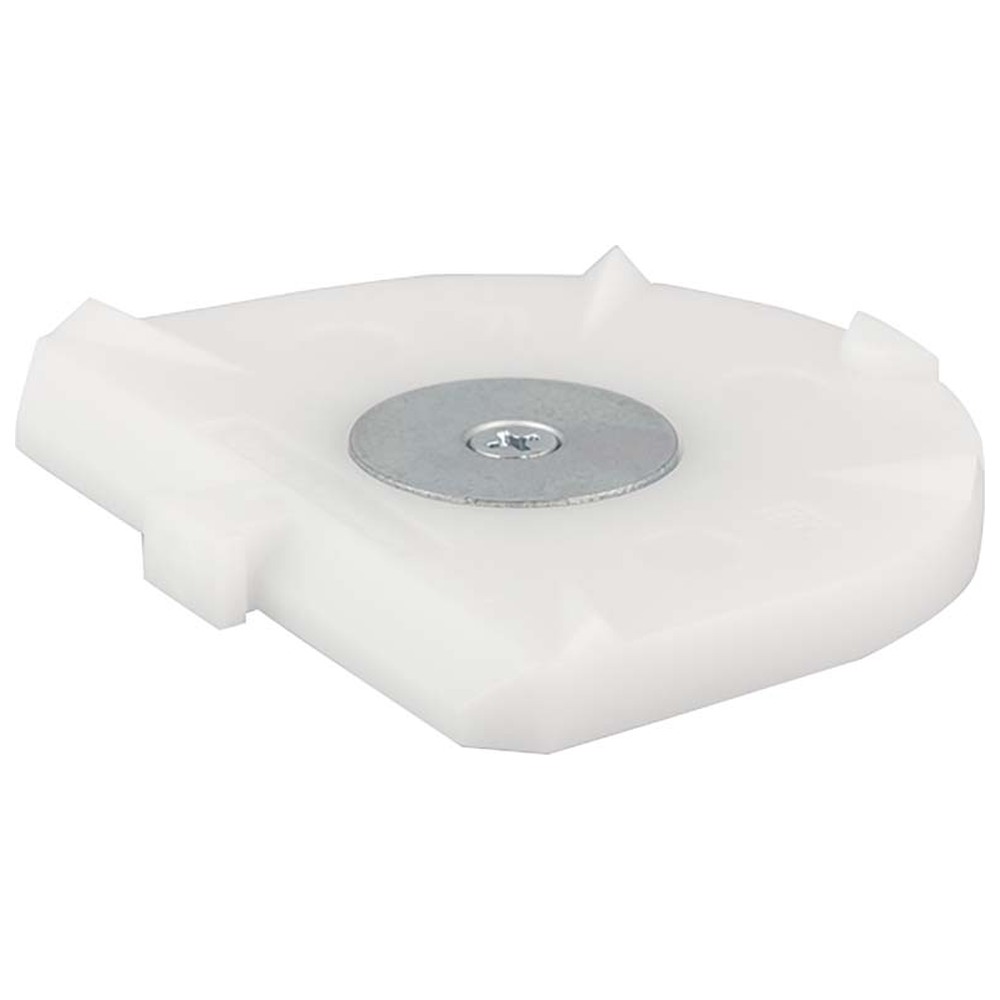 Baumann Dental Combi Flex PLUS Sockelplatten - Packung 100 Stück Premium weiß, groß, XL