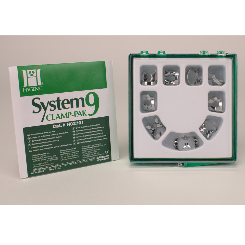 Hygenic Kofferd.Klammer m.Flü.9-Set