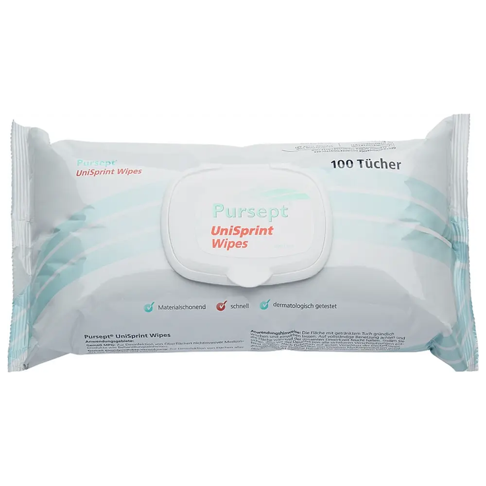 Merz Dental Pursept® Unisprint Wipes - Packung 100 Stück