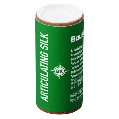 Dr. Jean Bausch GmbH & Co.KG Artikulationsseide 80my 80mm grün BK876 Ro 3m