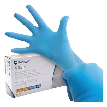 KOLMI-HOPEN MEDICOM GROUP SafeTouch Advanced Vitals blau PF XS Nitrilhandschuhe Pa 100