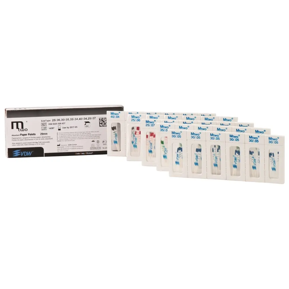 VDW Mtwo® Papierspitzen - Sortiment