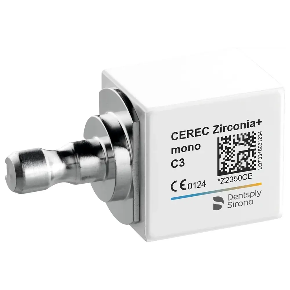 Dentsply Sirona CEREC Zirconia+ - Packung 3 Stück mono C3