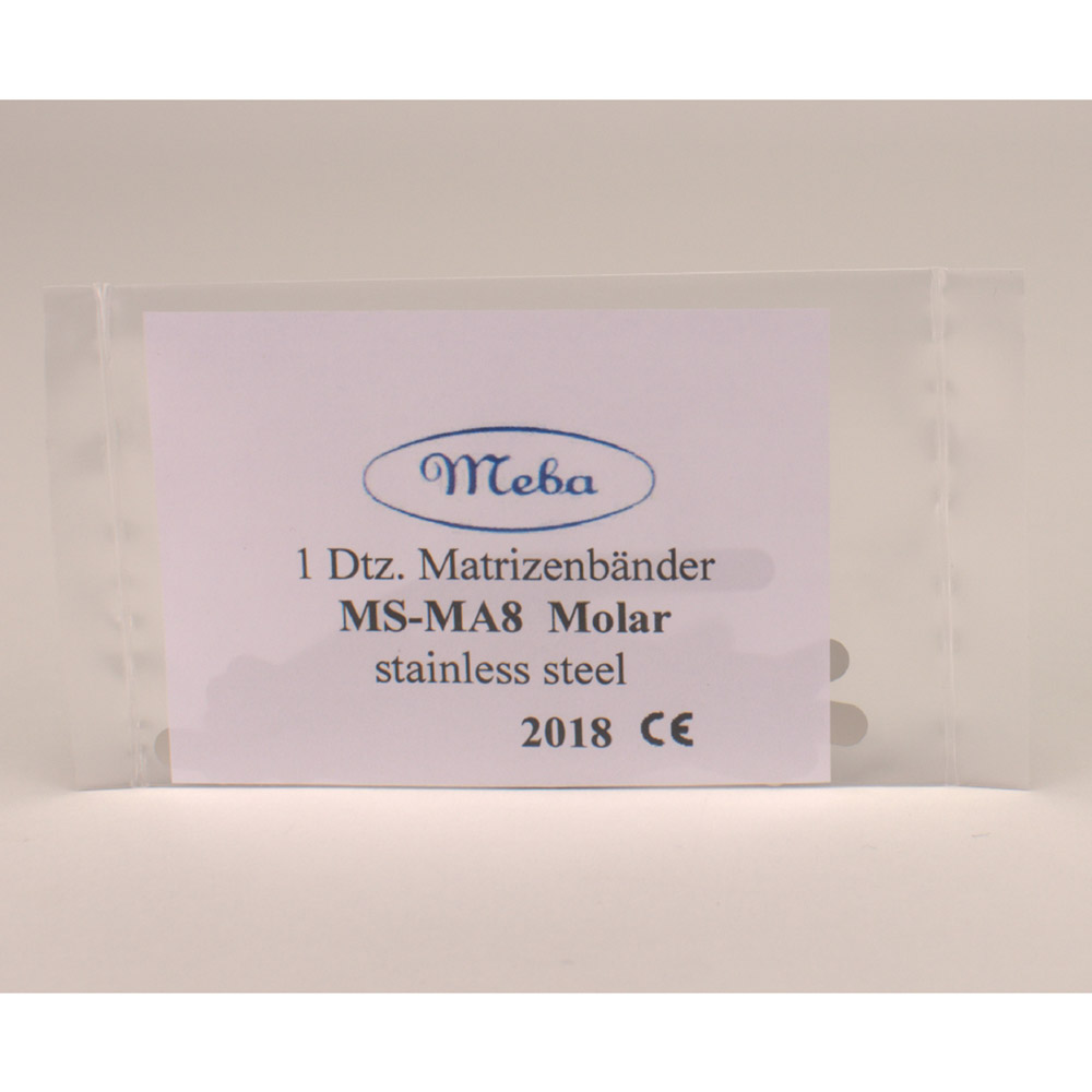 GX77618_Matrizen_Meba_Nr_8_ungelocht_Dtz Matrizen Meba Nr. 8 ungelocht Dtz