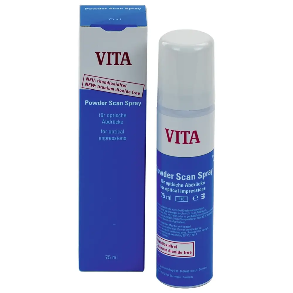VITA Powder Scan Spray - Spraydose 75 ml Titandioxidfrei VITA Powder Scan Spray - Spraydose 75 ml Titandioxidfrei