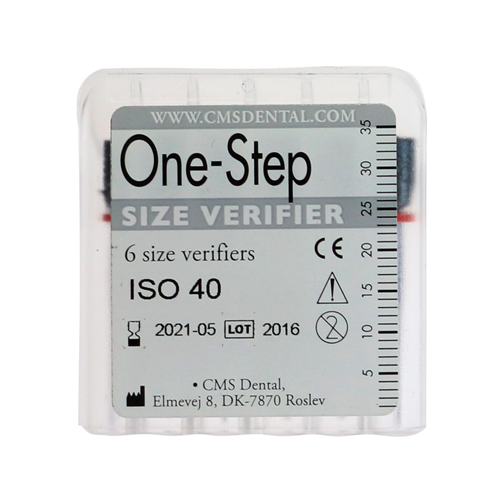 GX19513_OneStep_Pruefinstr_ISO_40_6St_Einweg One-Step Prüfinstr. ISO 40 6St Einweg