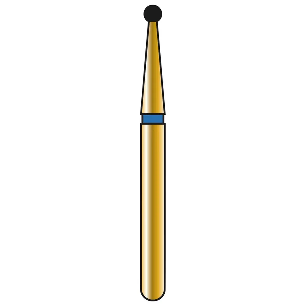 COLTENE DIATECH Diamanten G801 - Packung 50 Stück blau mittel (M), FG, Figur 001 Kugel, 1,2 mm, ISO 012
