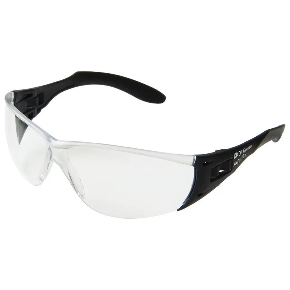 Kentzler-Kaschner KKD® ANTI-FOG Schutzbrillen Superflex Click - Stück klar, schwarz