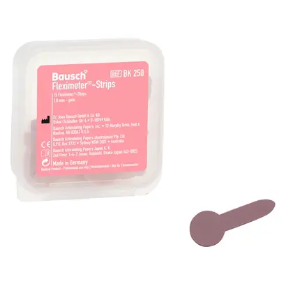 Dr. Jean Bausch GmbH & Co.KG Fleximeter-Strips 1,0mm rosa BK250 Pa 15