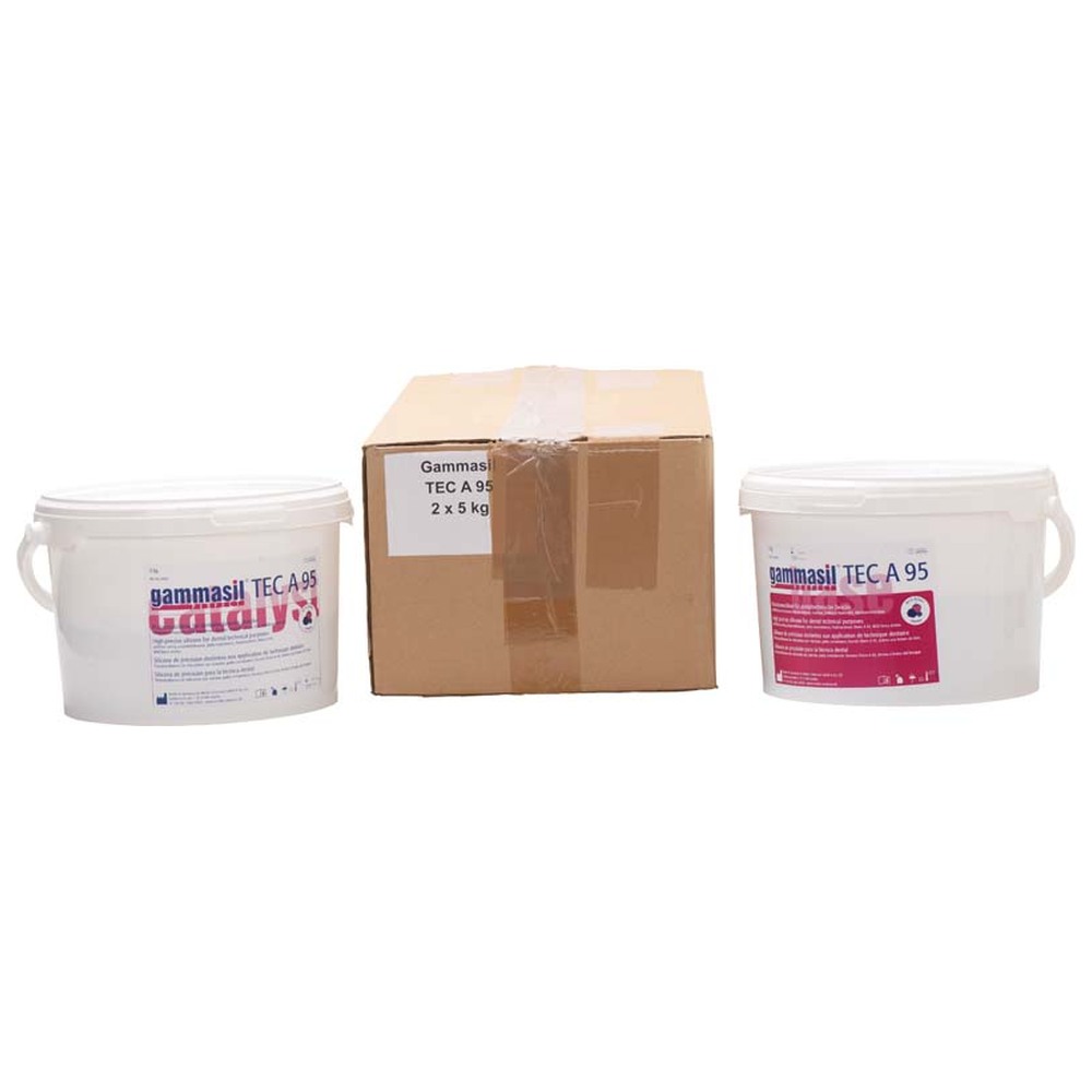 Müller-Omicron gammasil® PERFECT TEC A 95 - Großpackung 5 kg Base, 5 kg Katalysator