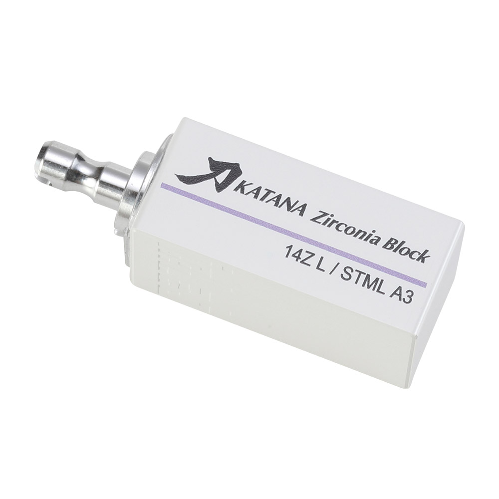 Katana Zirconia Block STML 14Z L NW 2St