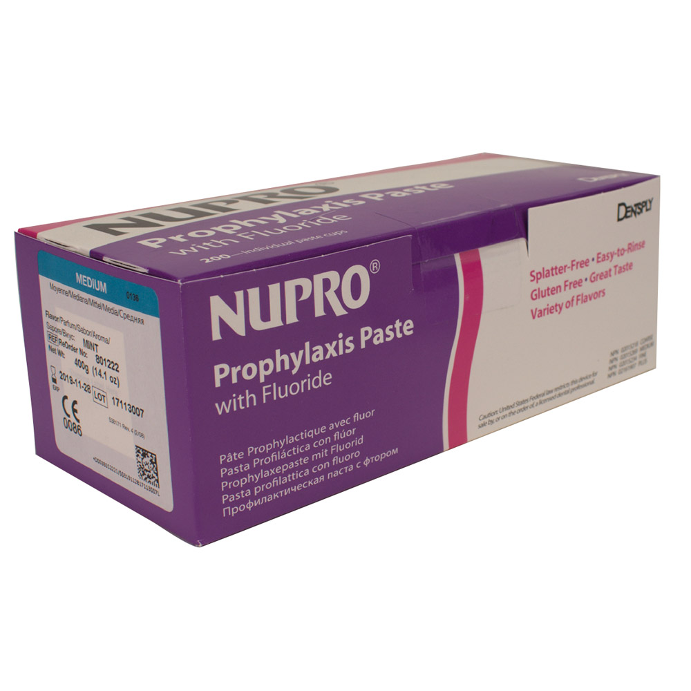 GX61610_Nupro_mint_med_mFluorid_200x2g_Cups Nupro mint med. m.Fluorid 200x2g Cups