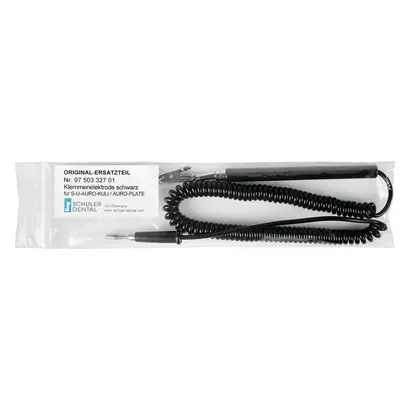 SCHULER-DENTAL Klemmenelektrode - Stück schwarz