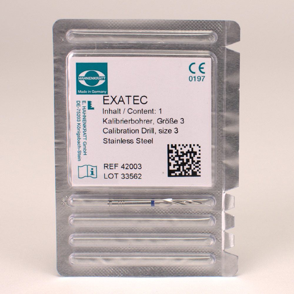 Exatec Kalibrierbohrer blau St