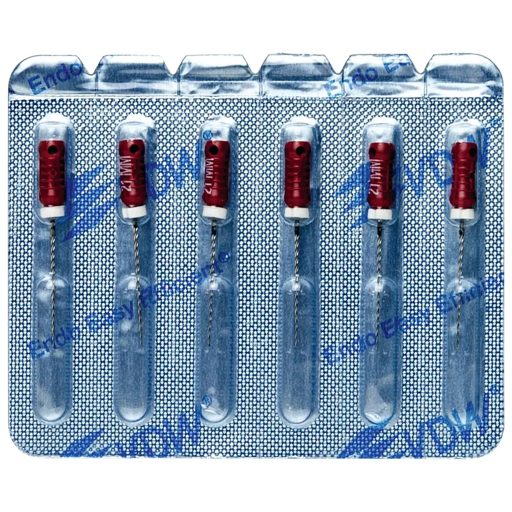 VDW STERILE K-Bohrer - Blisterpackung 6 Stück 21 mm ISO 025