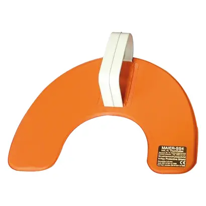 Strahlentechnik Hannes Thurnhuber Dental-Strahlenschutzschild SS 4 Spezial orange St Strahlentechnik Hannes Thurnhuber Dental-Strahlenschutzschild SS 4 Spezial orange St