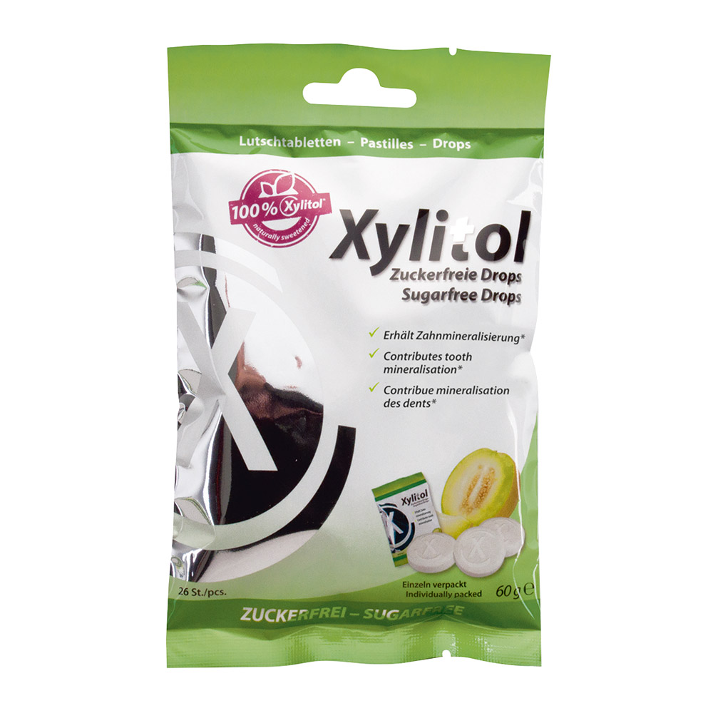 GX216297_Xylitol_Drops_melone_60G_26St SciCan Chemical Carrier C61 - Stück
