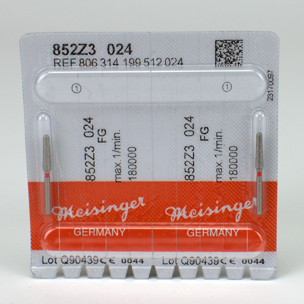Diamant FG 852Z3 024 rot f.Zirkon 5St