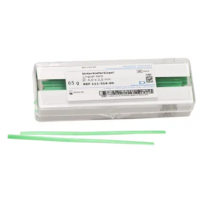 Dentaurum GmbH & Co. KG Wachsprofilstangen UK grün 4x2mm Pa 65g
