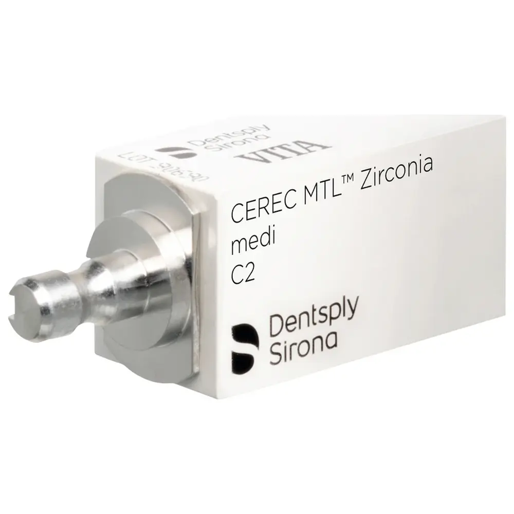 Dentsply Sirona CEREC MTL™ Zirconia - Packung 2 Stück medi C2