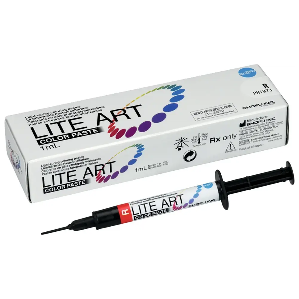 SHOFU LITE ART - Packung 1 ml red