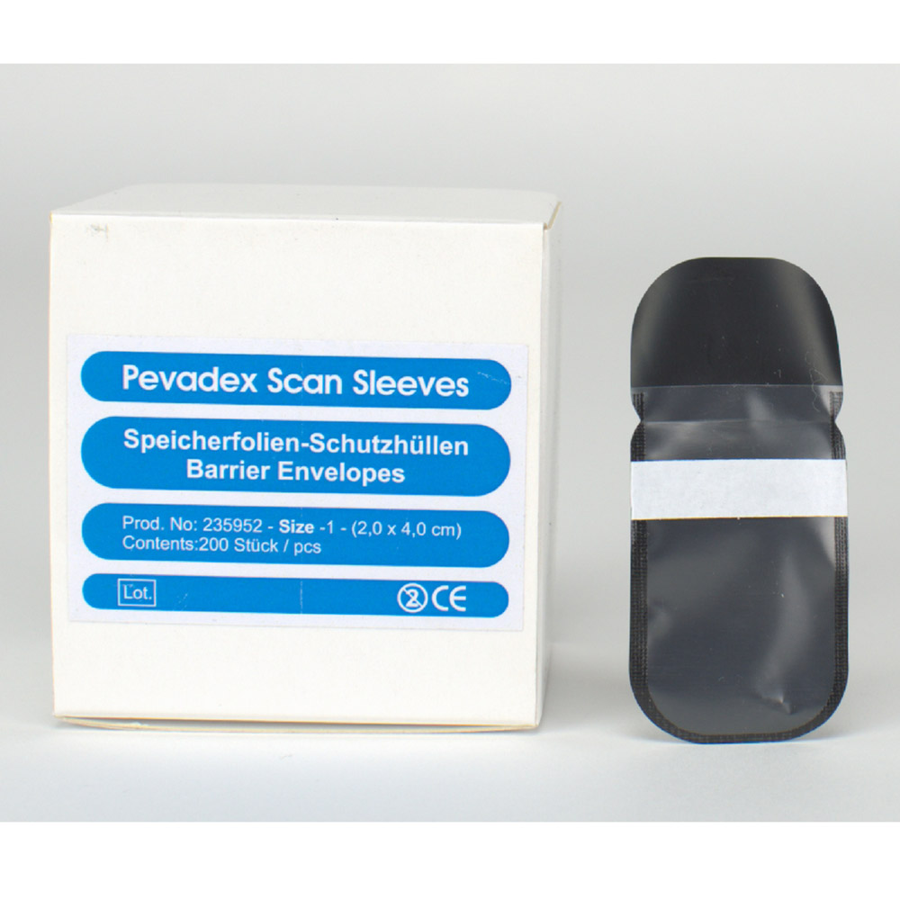 GX235952_Pevadex_Scan_Sleeves_Gr1__2x4cm_200St Pevadex Scan Sleeves Gr.1 2x4cm 200St