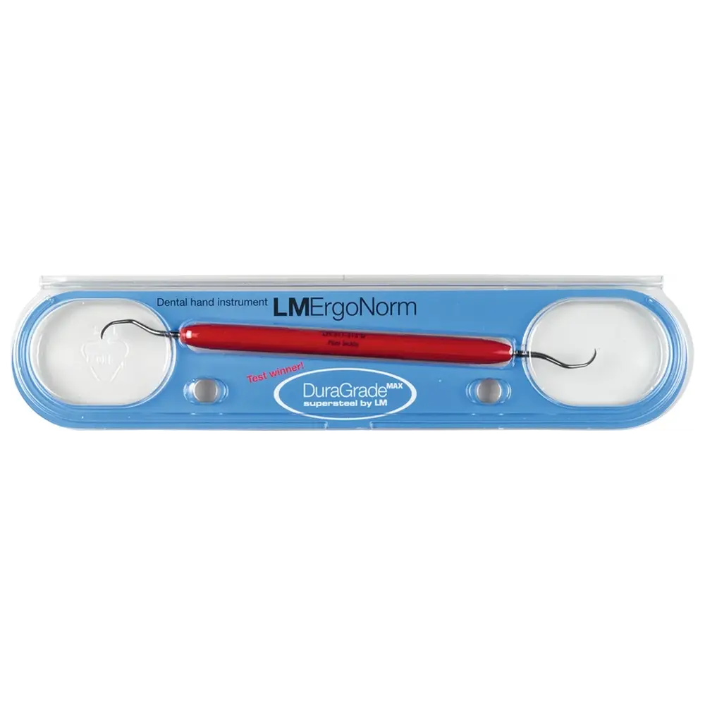 Medicom LM DuraGradeMAX™ Mini-Sichel Scaler - Stück rot, LM-ErgoNorm™ Griff