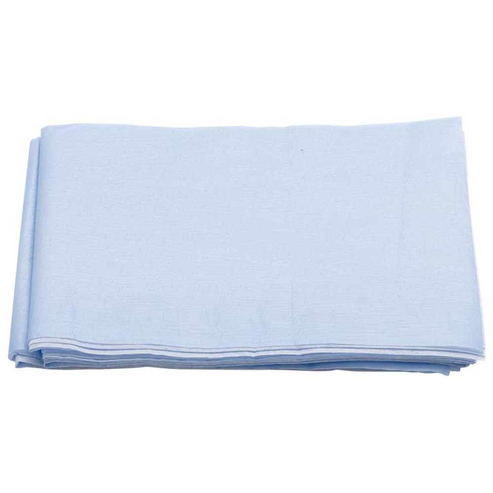 Euronda OP-Abdecktuch - Packung 75 Stück 75 x 90 cm hellblau