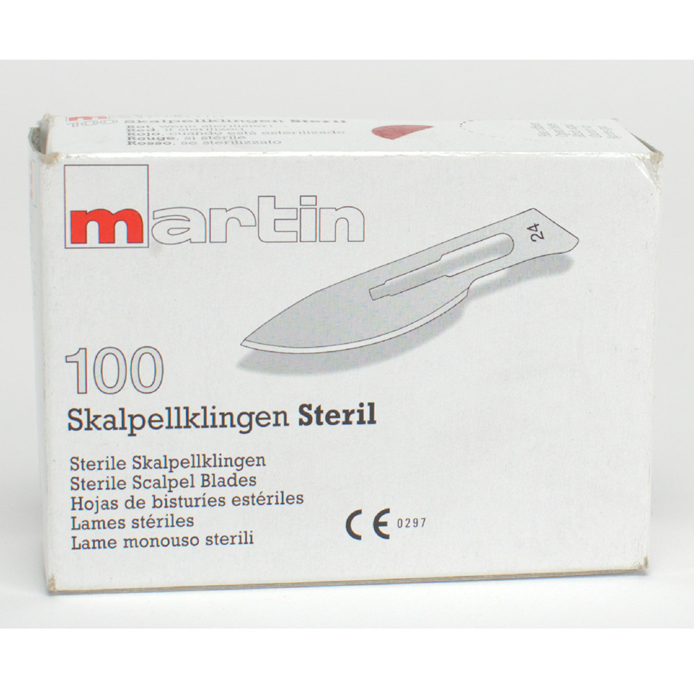 Skalpellklingen steril Fig 24 100St