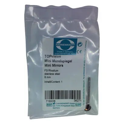 E.Hahnenkratt GmbH Mundspiegel FS Rhodium mini 8mm St E.Hahnenkratt GmbH Mundspiegel FS Rhodium mini 8mm St