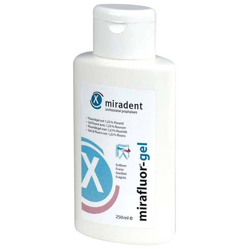 Hager & Werken mirafluor®-gel - Flasche 250 ml Erdbeere Hager & Werken mirafluor®-gel - Flasche 250 ml Erdbeere