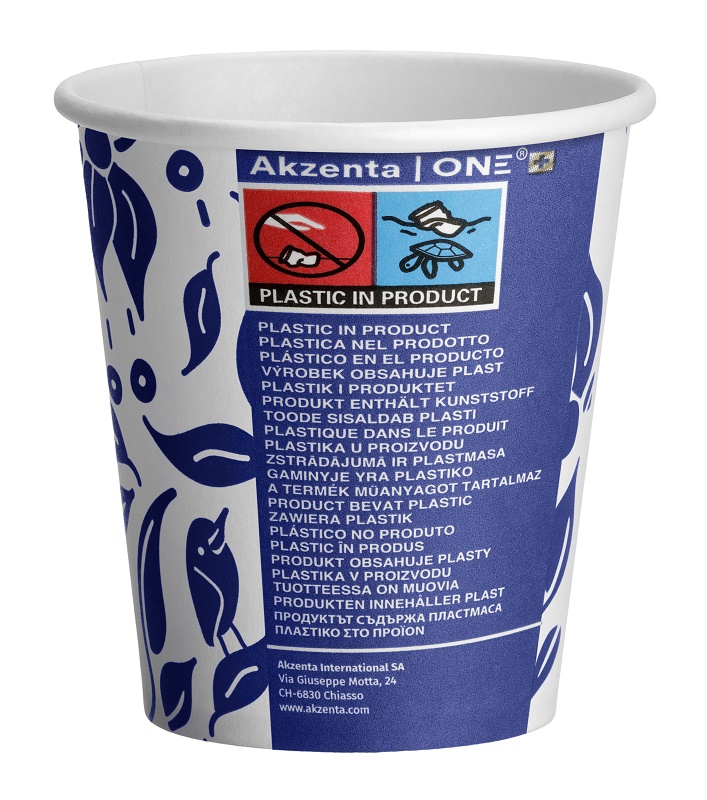 Akzenta ONE Pappbecher paradise 20x50St