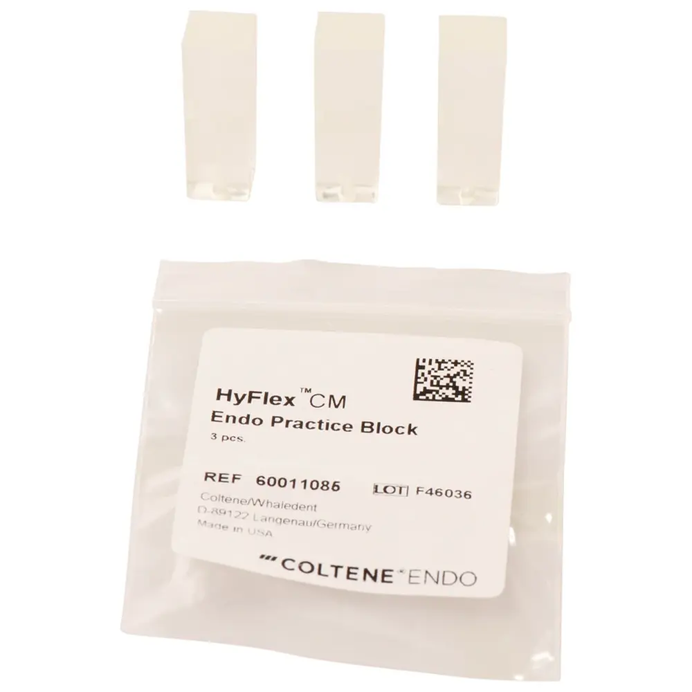 COLTENE HyFlex CM Endo Practice Block - Packung 3 Stück