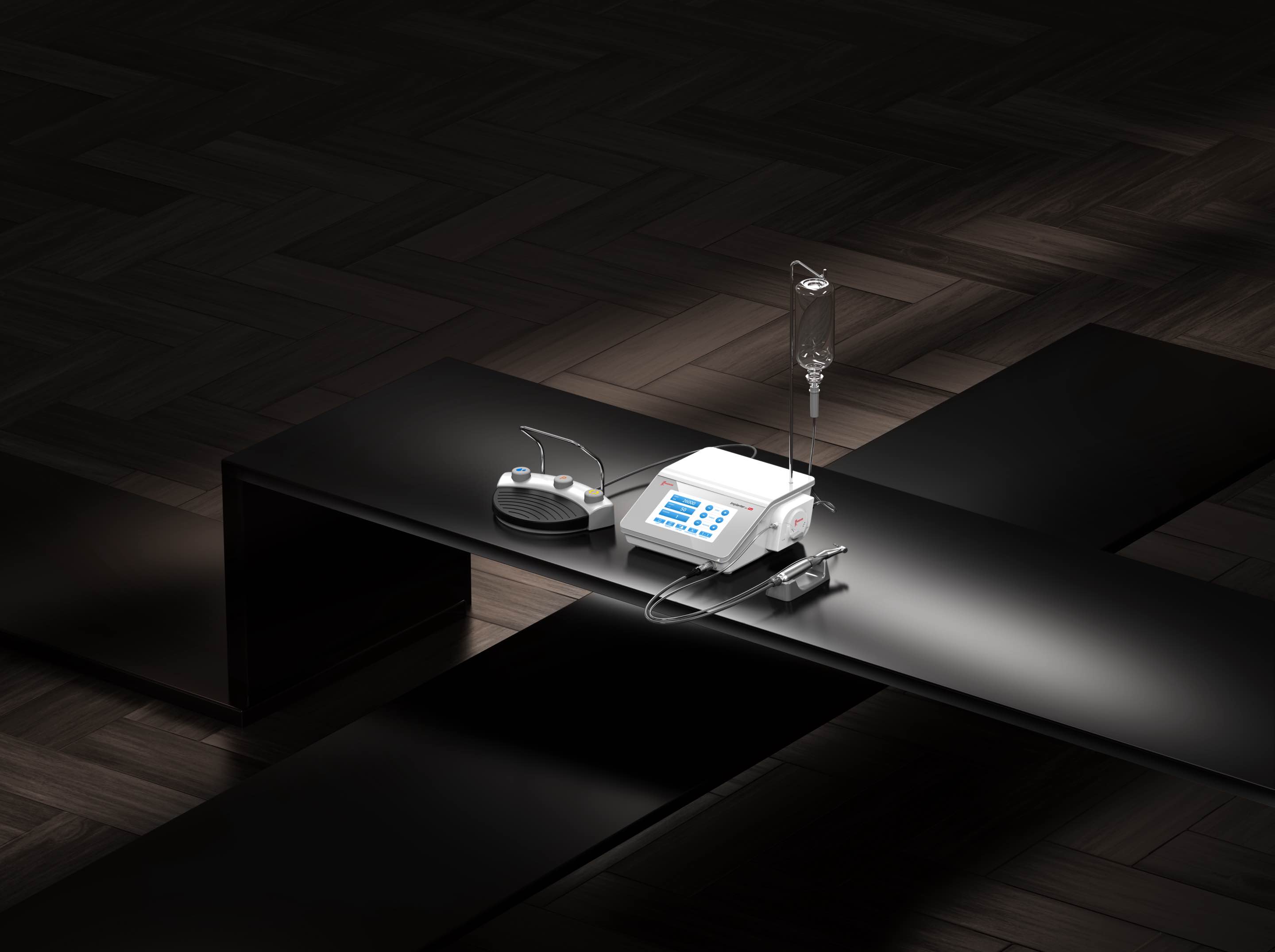 Implantat Motor WP-Flasche-Tisch