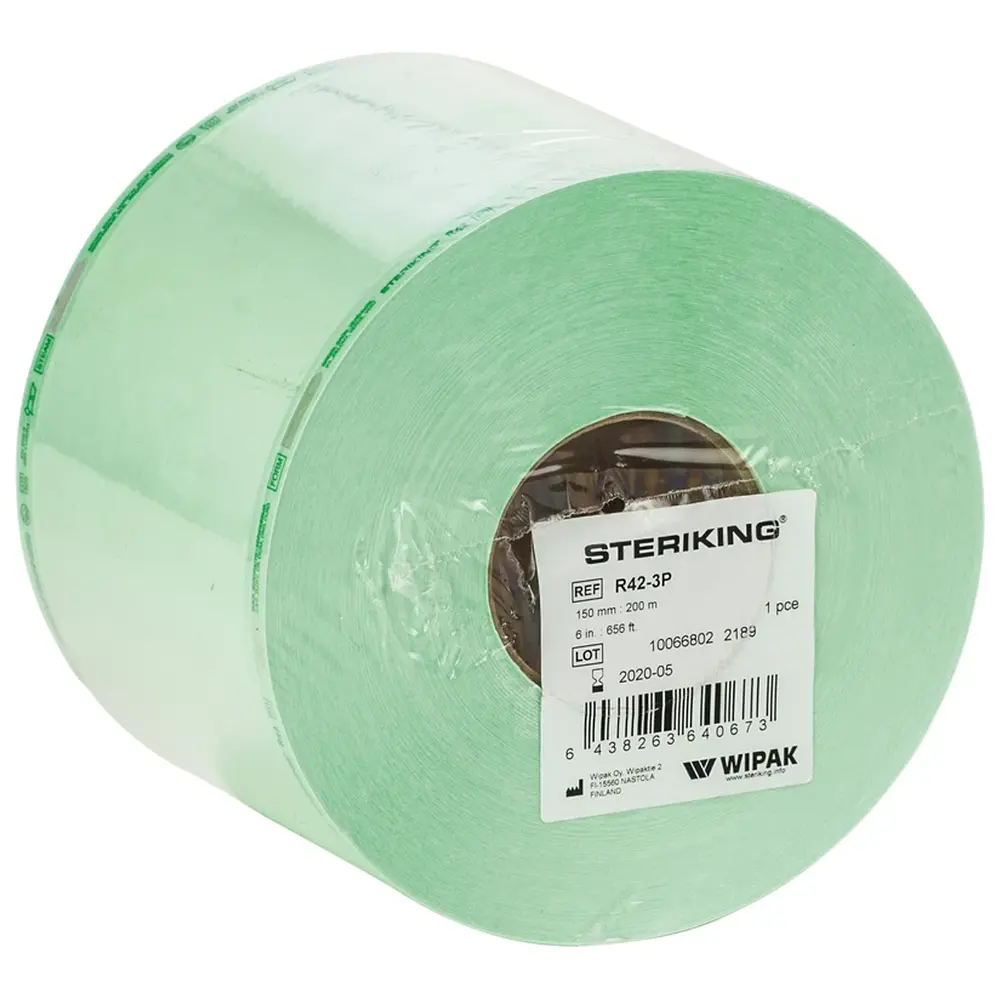 Steriking Sterilisationsrollen R / RB - Rolle 200 m, 150 mm Steriking Sterilisationsrollen R / RB - Rolle 200 m, 150 mm