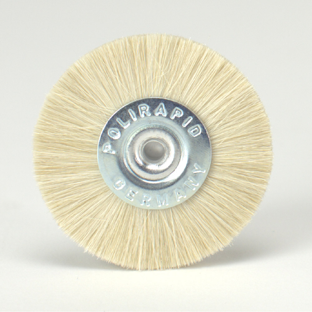 GX67750_Schmalbuerste_AK_Ziege_weiss_D50mm_St Schmalbürste AK Ziege weiß Ø50mm St